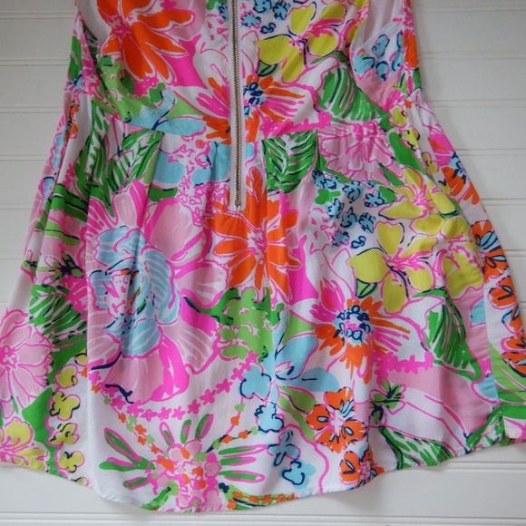 Lilly Pulitzer for Target Floral Tank Top - Pink, Green, Orange - Picture 7 of 13